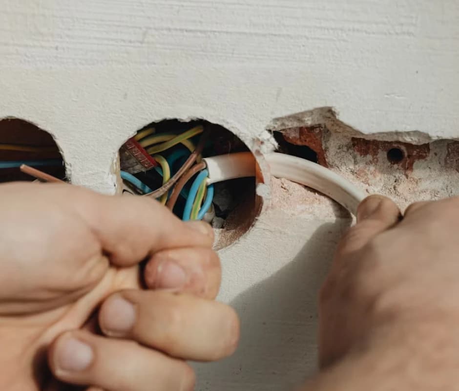 Wall Rewiring Project