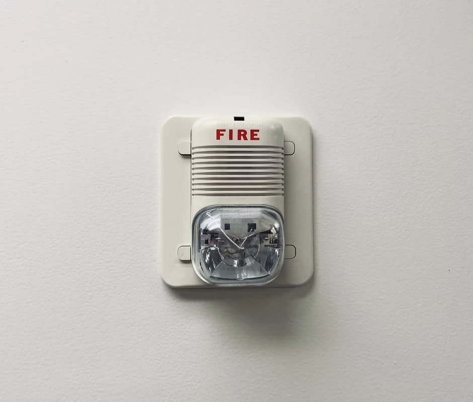 Smoke Detector on Ceiling