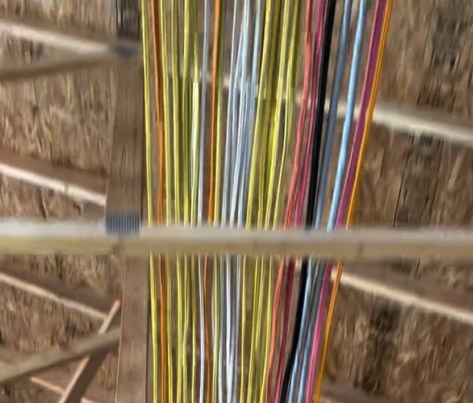 Wire Installation in Ceiling