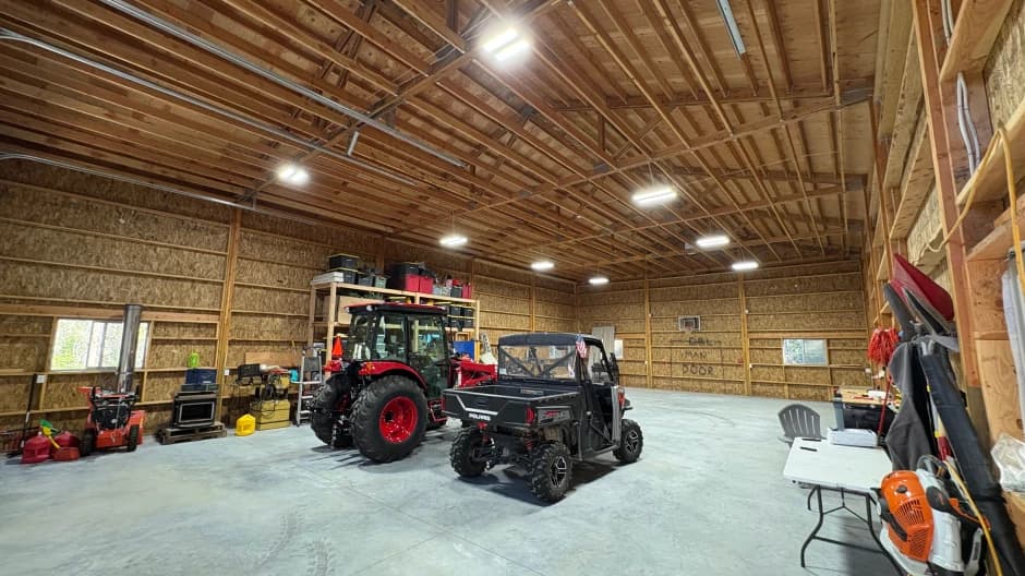 Pole Barn interior